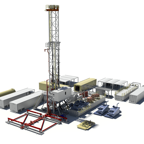 Custom designed land rig for private oil & gas com