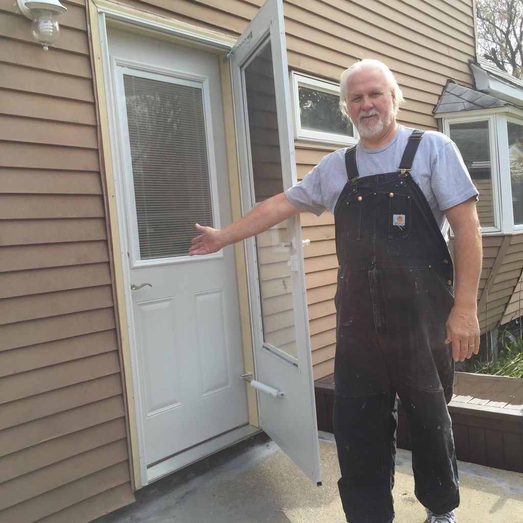 Recent addition of rear entry and storm doors