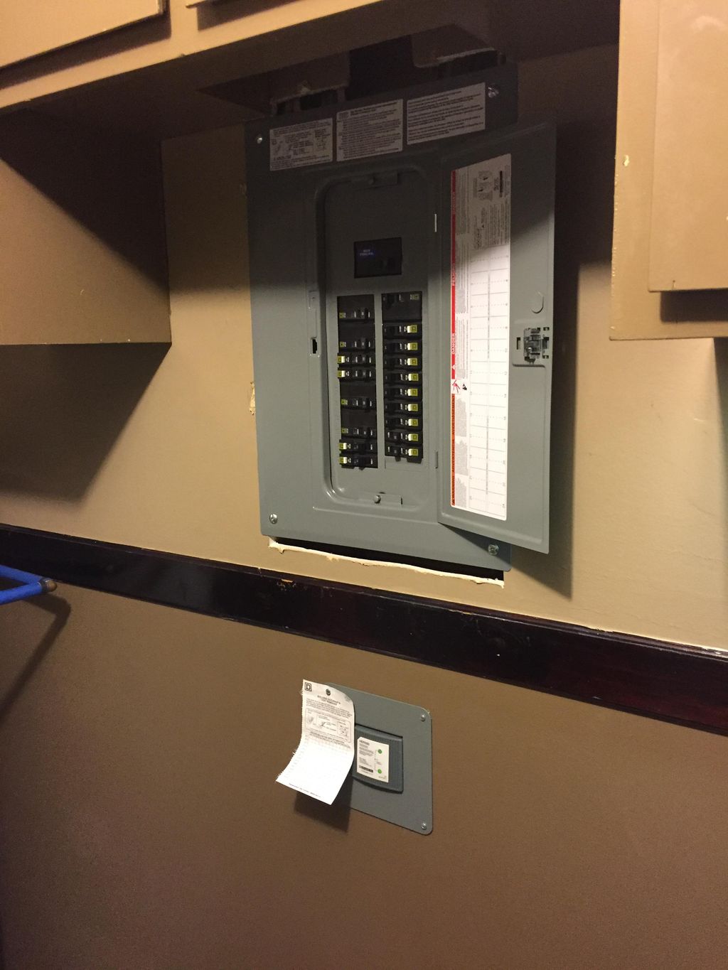 New Circuit Breaker panel, breakers and installed 