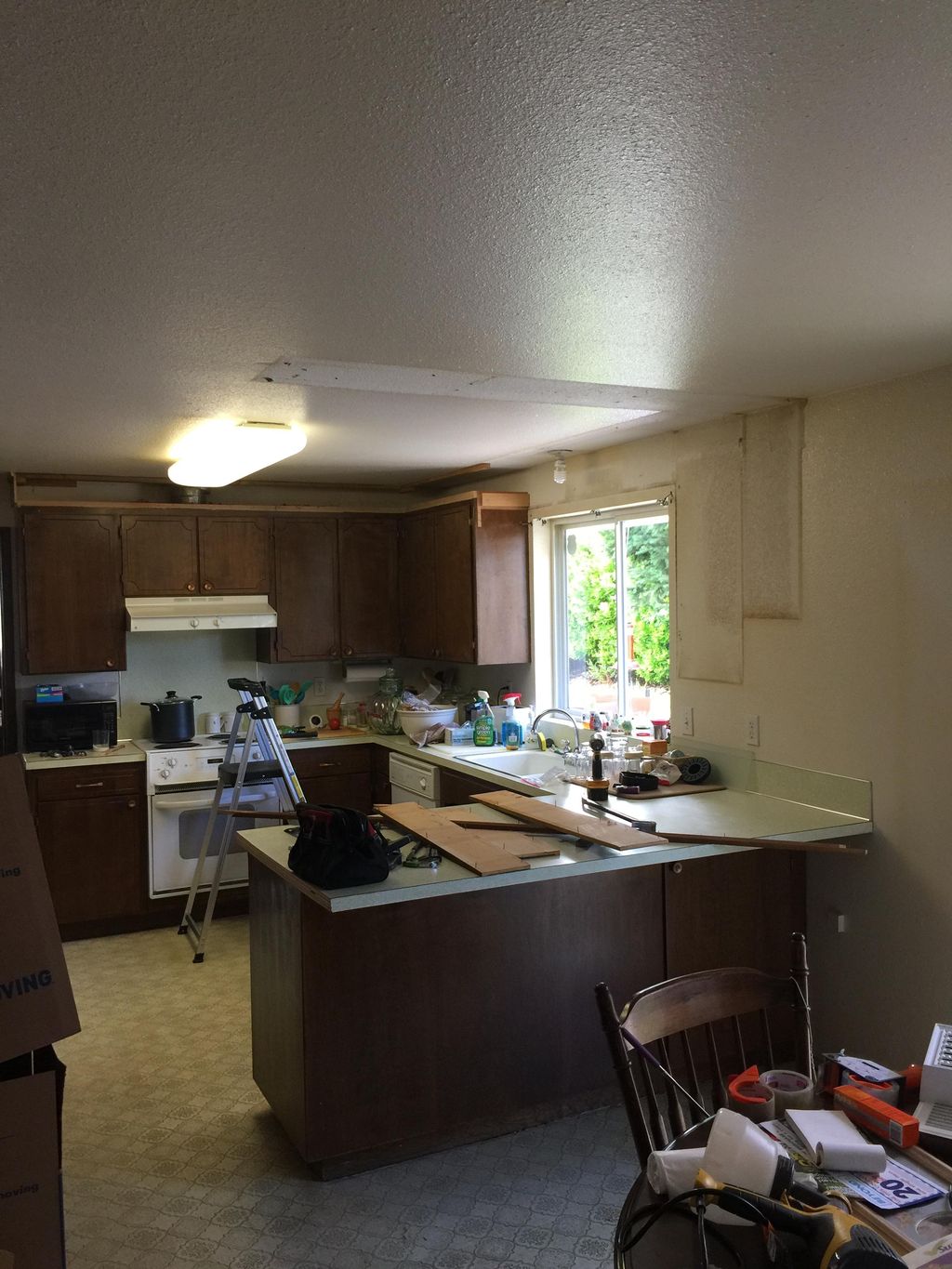 Kitchen before