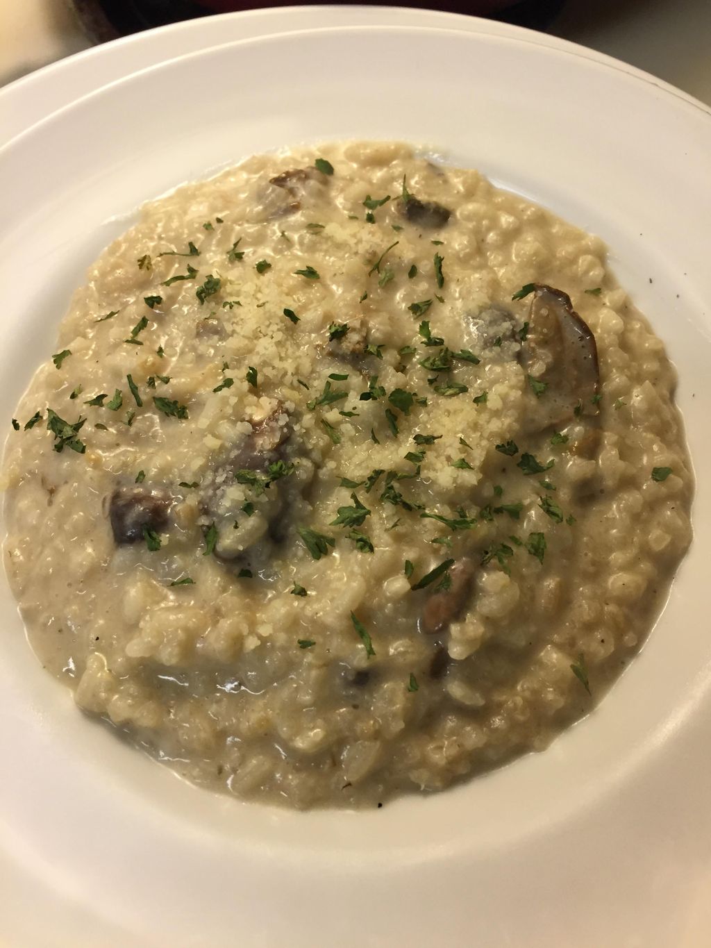 Risotto Porcini Mushroom
