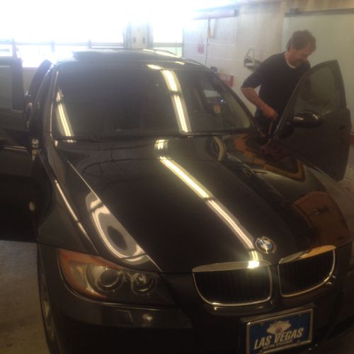 detail and tuneup BMW 3