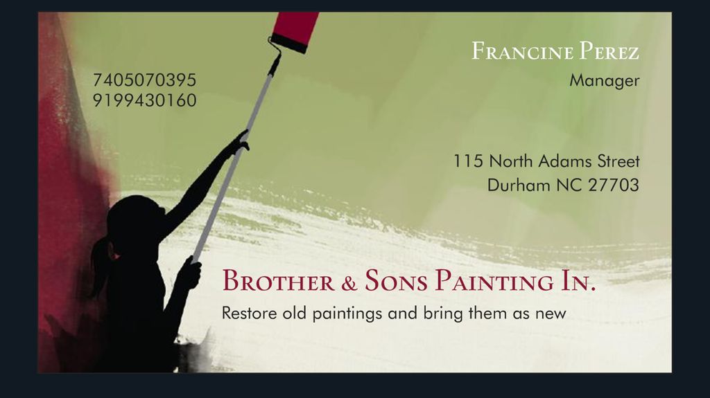 Brothers & sons painters in.