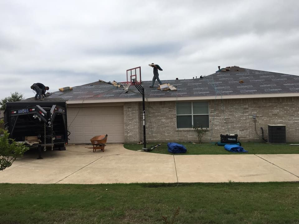We bring our own trailer.