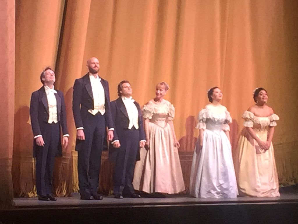 Curtain call at the 2600 seat State Theater in Lin