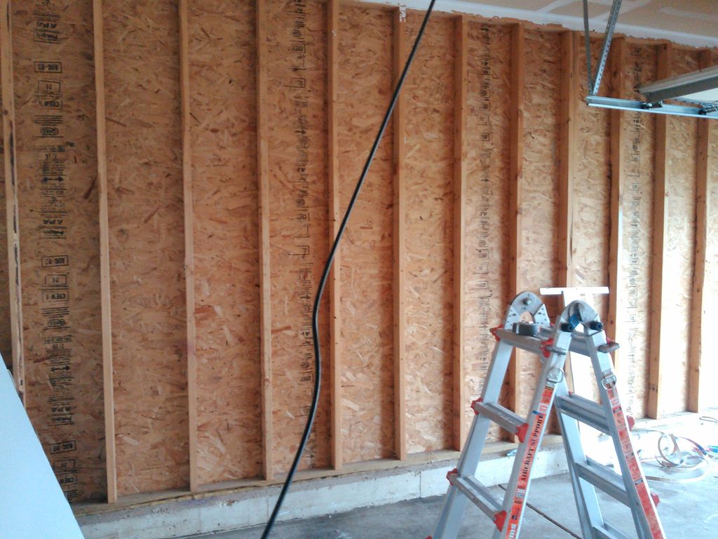 Garage drywall
