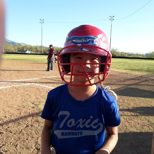 My darling daughter is the best softball player!!