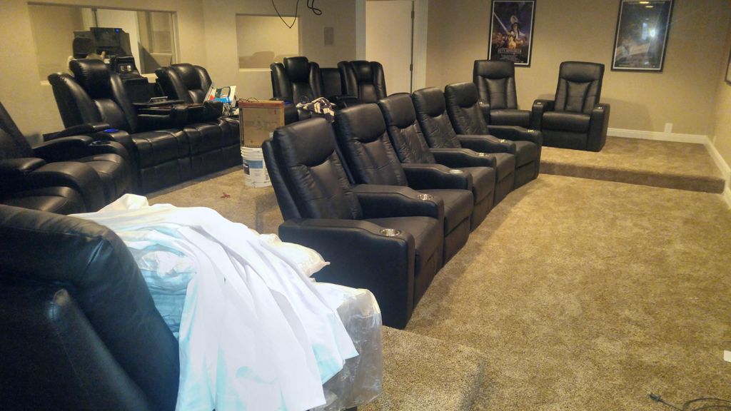 Home theater remodel after