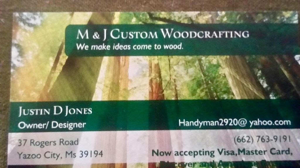 M&J Custom Woodworking