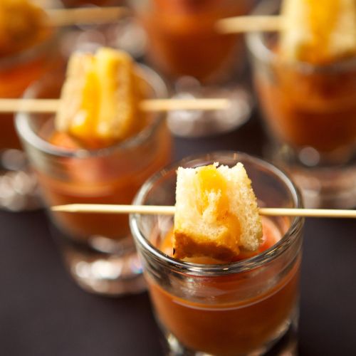 Grilled Cheese & Tomato Bisque Shooters