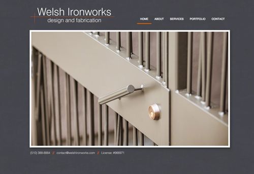 Welsh Iron Works is a small custom metal working b