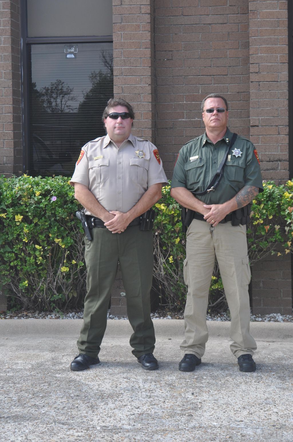 Uniformed Officer and Tactical K-9 Officer