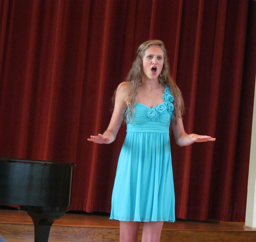 Students have regular opportunities to perform, wh