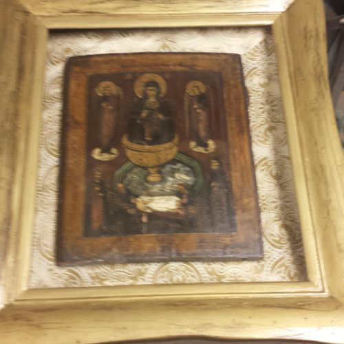 Icon with new frame. dated 1720-40
