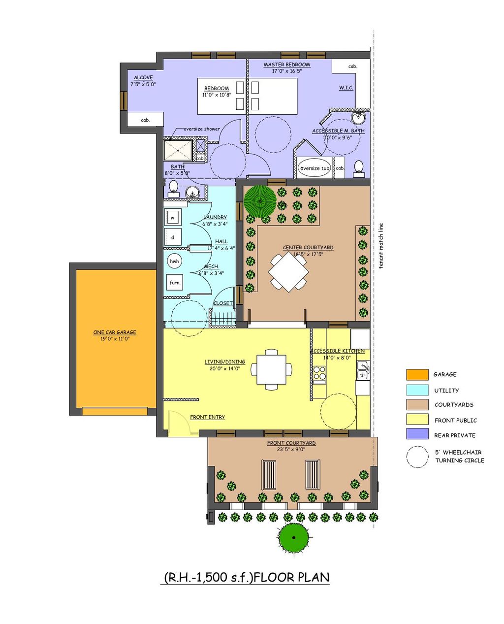 Matthews Multi-Family Housing 
Marketing floor pla