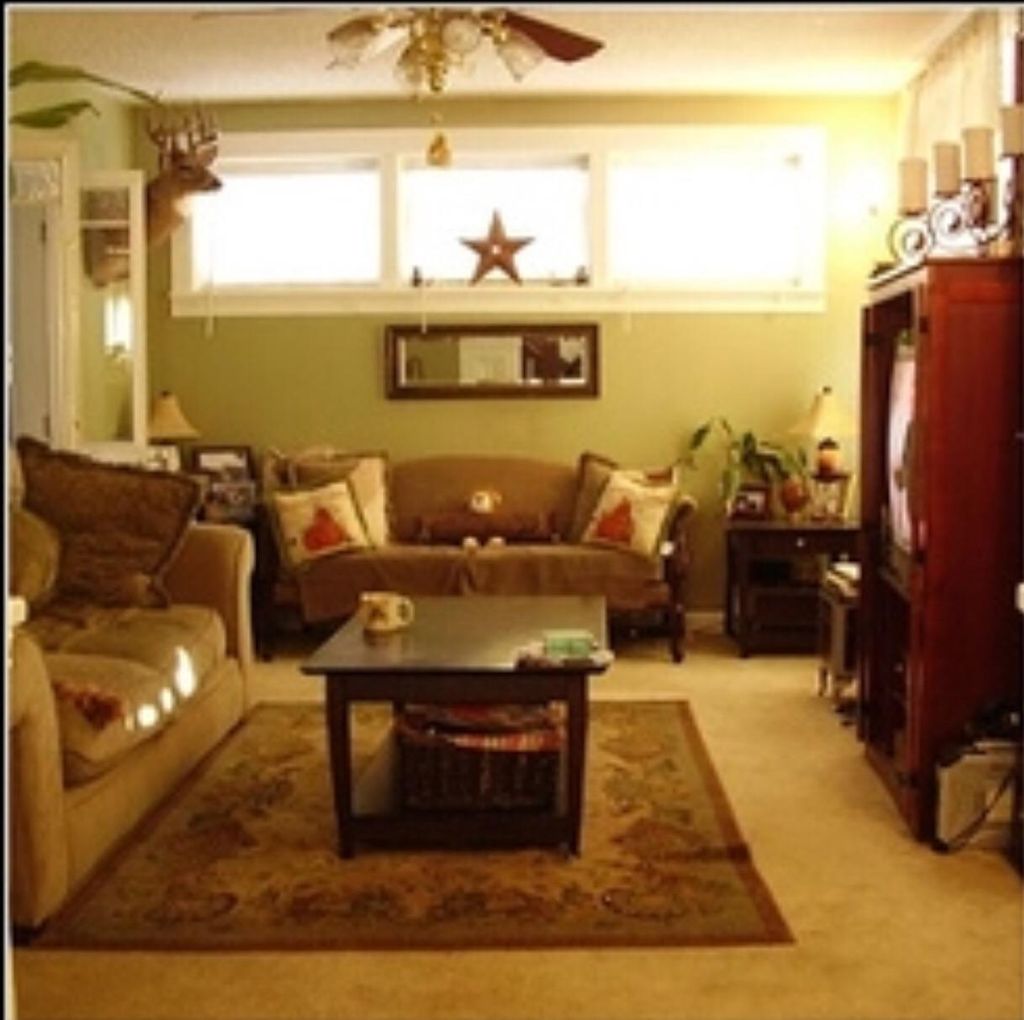 Family room after