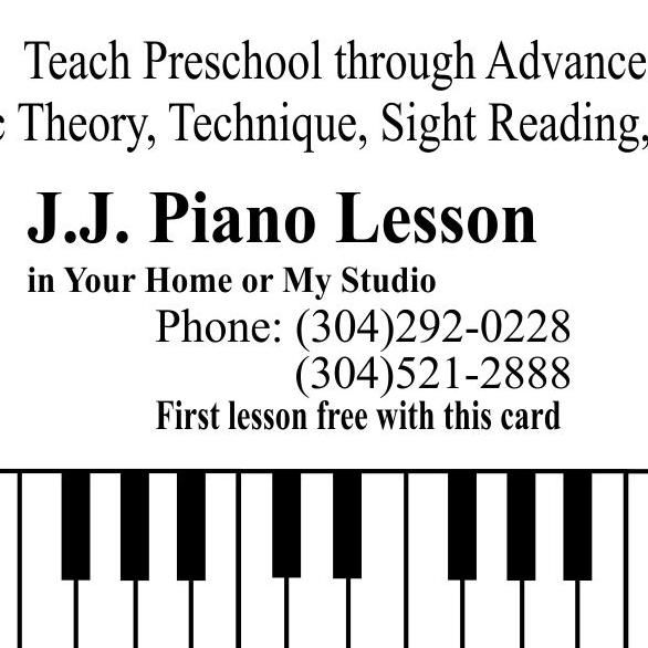 J.J. Piano Lesson