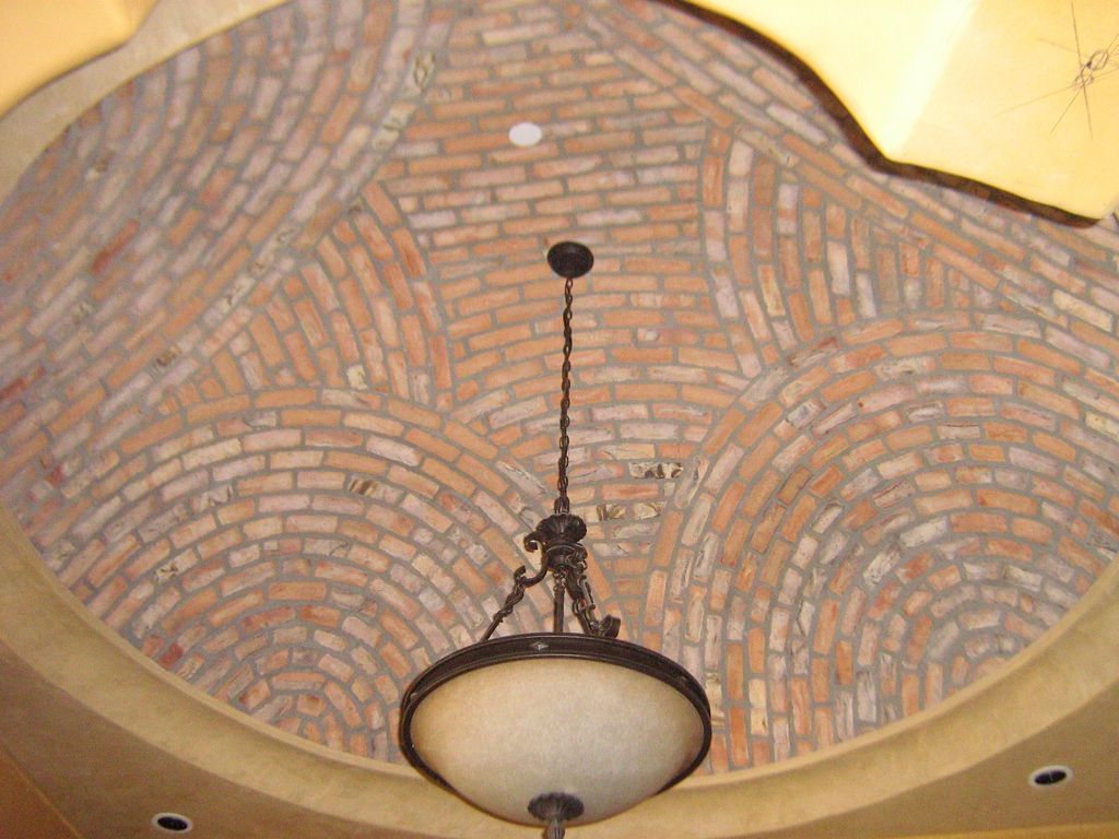 Custom Mexican Firebrick Ceilings
