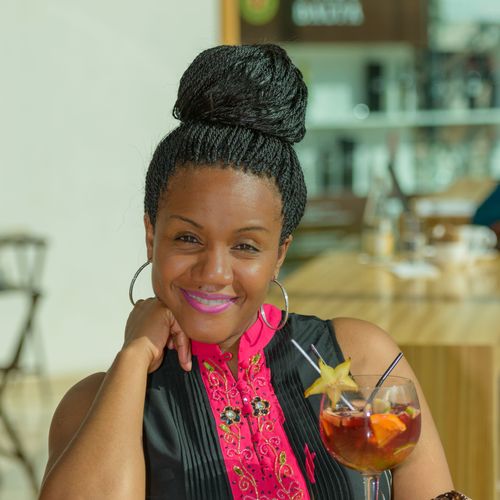 Solo Portrait while sipping Sangria in Barcelona, 