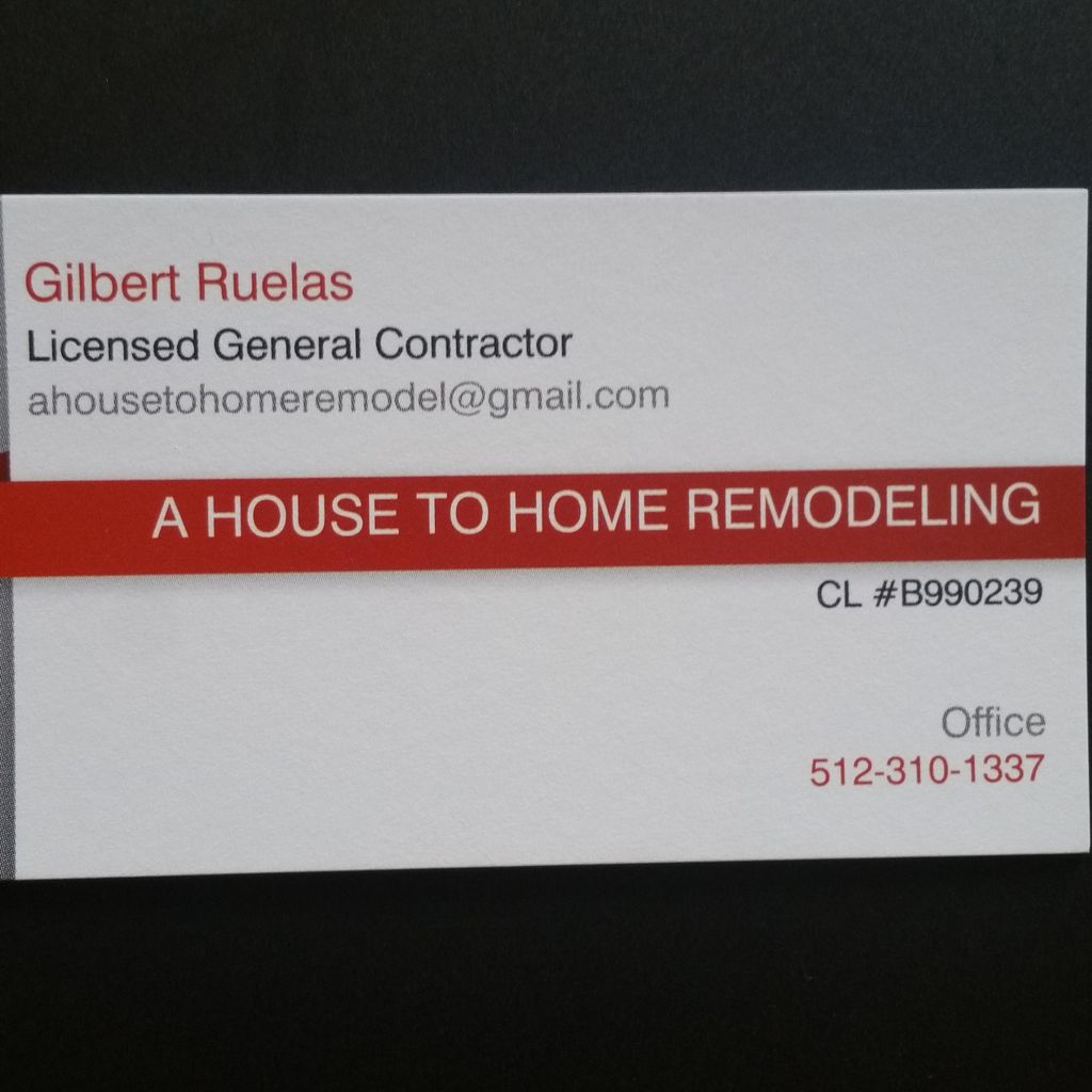 A house to home remodeling