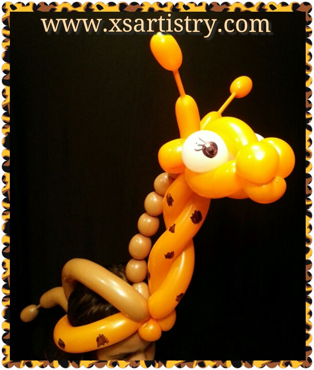 Detailed Balloon Hat 6 balloons