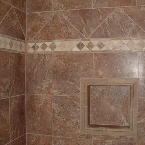 Complete shower rehab