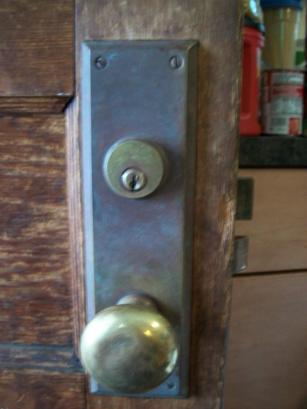 1900's Mortise Lock-Re-Keyed