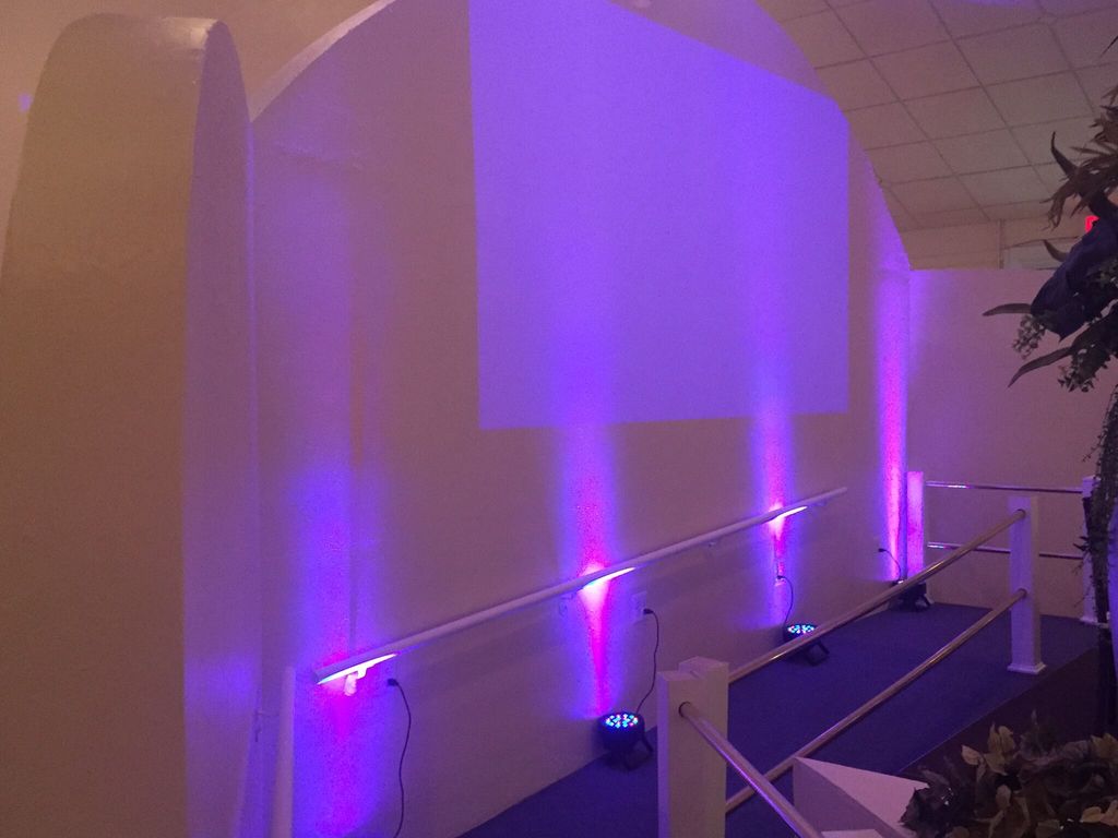 Light Display @ PG Community Ballroom Summer 2015