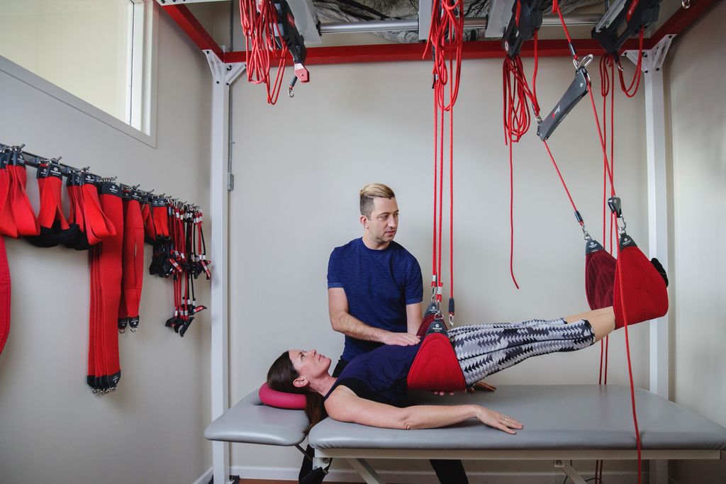 I teach Pilates reformer, spring board and Redcord