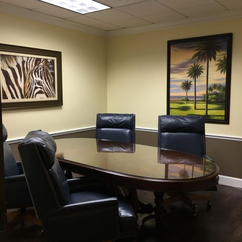 One of the mediation conference rooms at the Punta