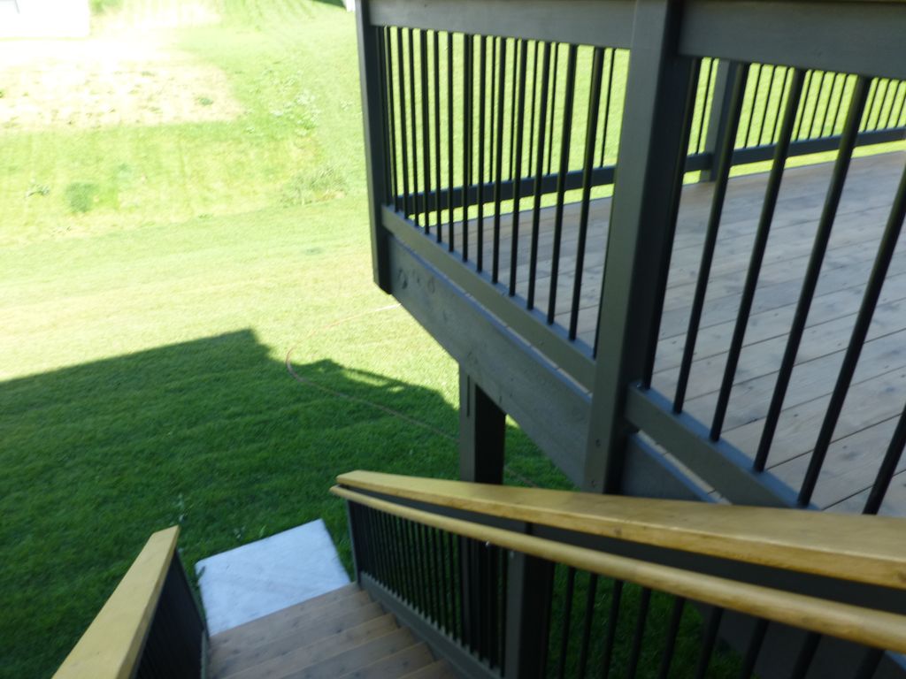 In a neighborhood of every deck looked the same th