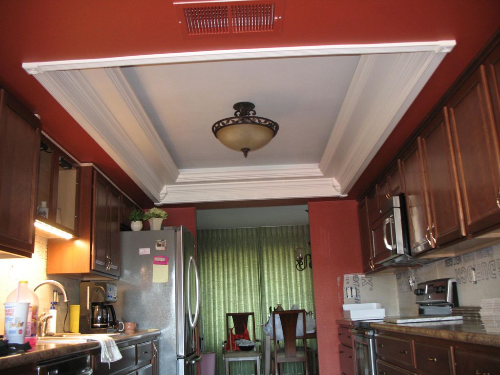 recessed ceiling