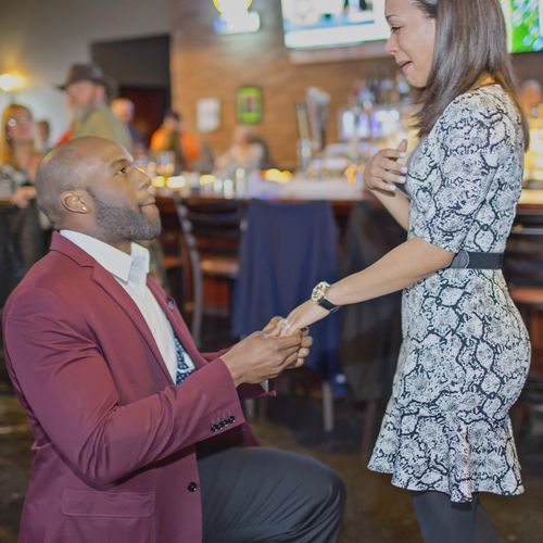 So much emotion captured in this proposal pic