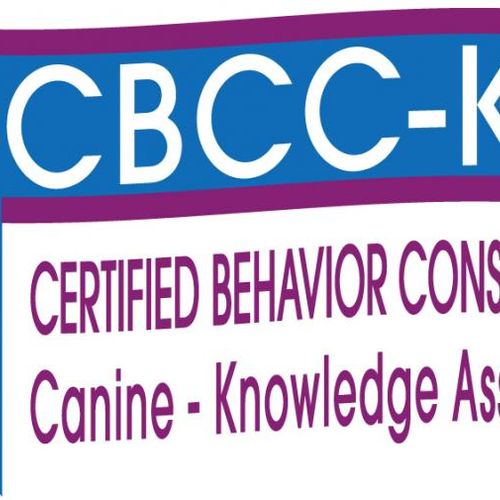 Certified Behavior Consultant Canine - We have the