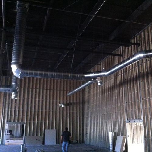 Commercial Duct Install