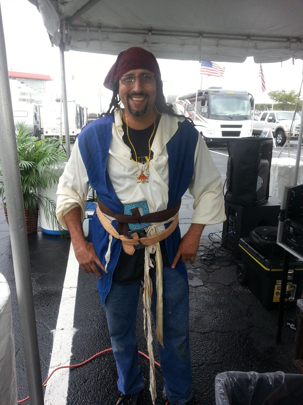 Pirate Theme for RV Show at Isle Casino, Deerfield