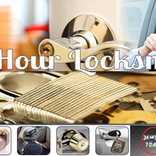 24 hour locksmith means that you may call us at an