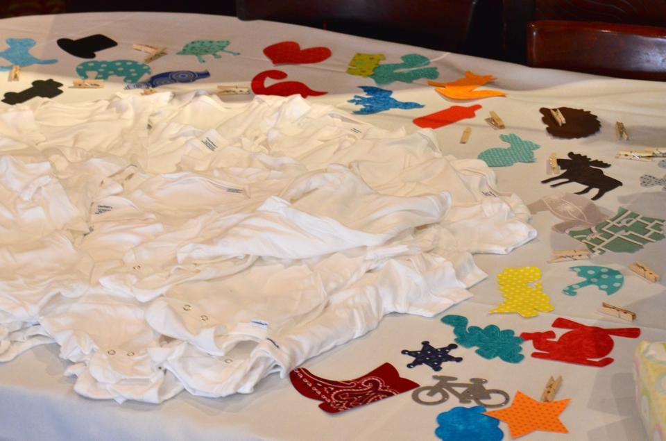 Make Your Own Onesie  -- Fun activity for Guests a