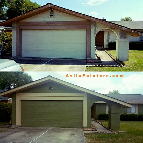 Before & After
Exterior Painting