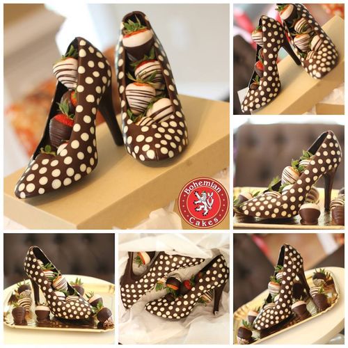 Chocolate shoe