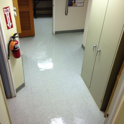 After one of our cleanings your floors look great
