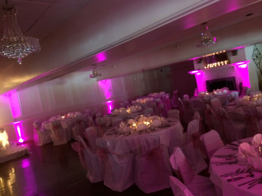 Our state of the art wireless LED Uplighting is av
