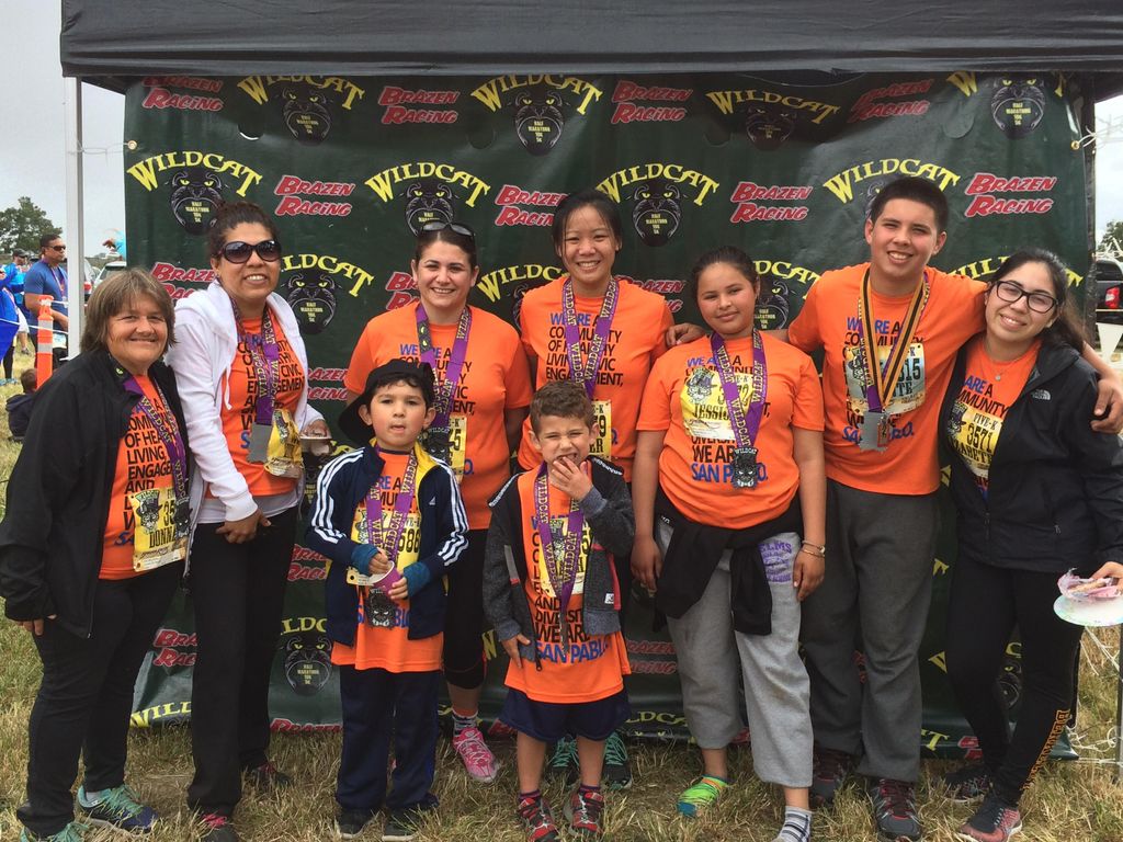 Part of the youth running group that I coach!