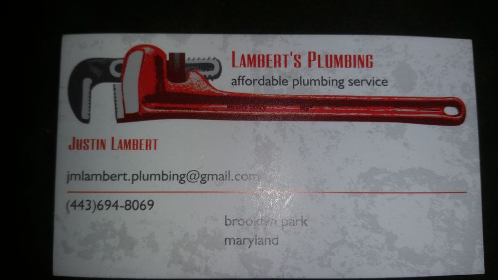 Lambert's Plumbing