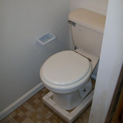 Toilet AFTER