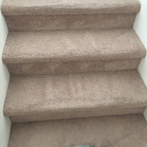 We clean stairs
