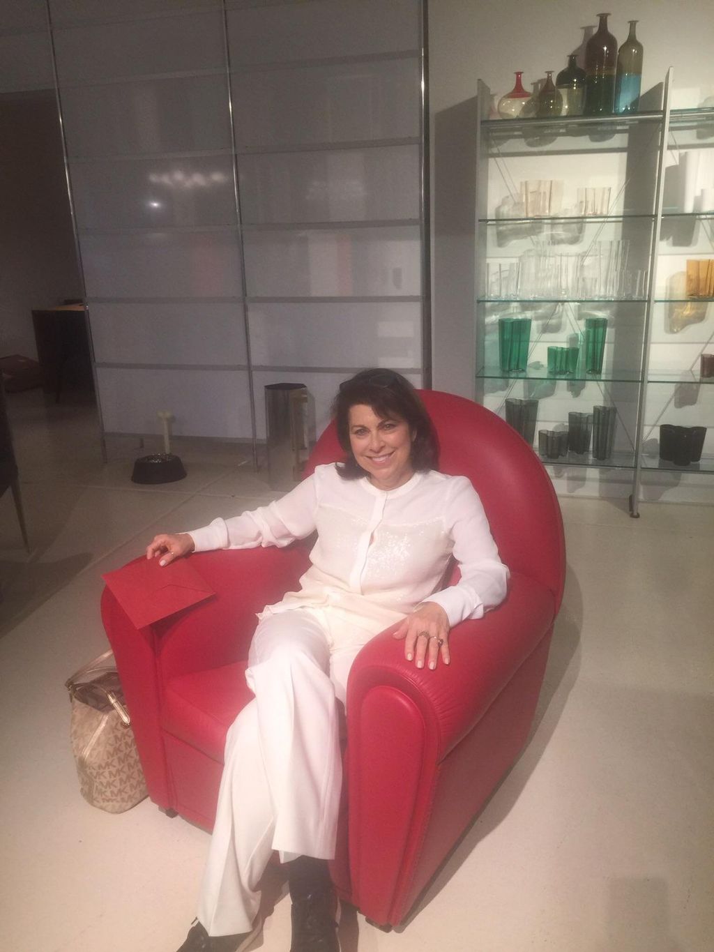 Attending a meeting as a member of Fashion Group I