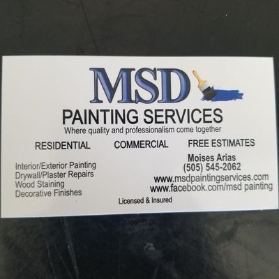 Avatar for MSD painting services