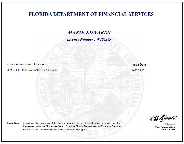 Florida Insurance License