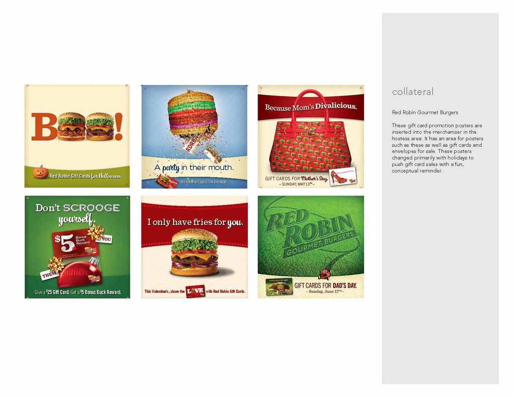 Gift Card POP – Red Robin